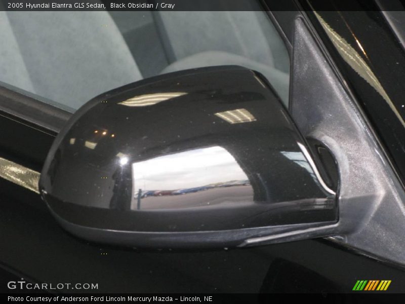 Black Obsidian / Gray 2005 Hyundai Elantra GLS Sedan