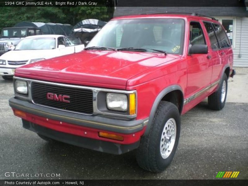 Bright Red / Dark Gray 1994 GMC Jimmy SLE 4x4