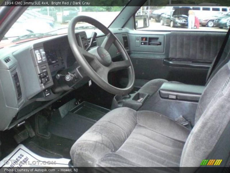 Bright Red / Dark Gray 1994 GMC Jimmy SLE 4x4