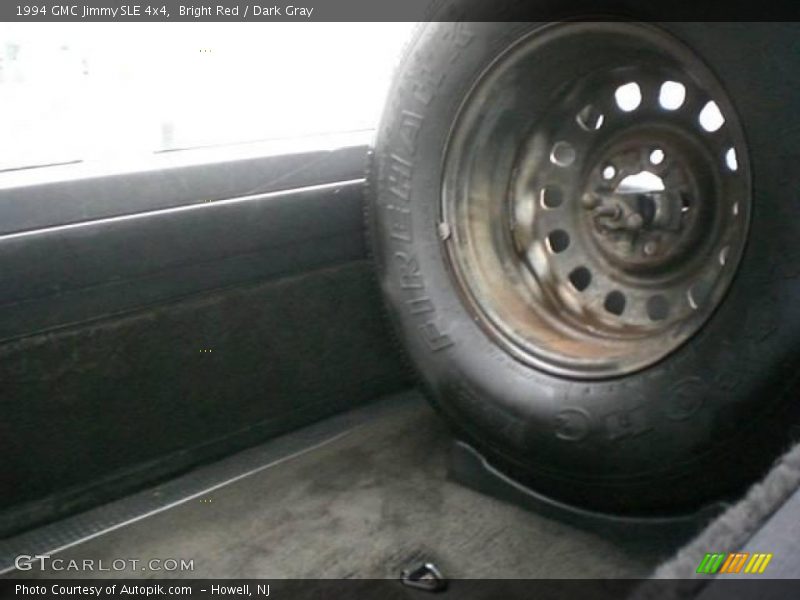 Bright Red / Dark Gray 1994 GMC Jimmy SLE 4x4