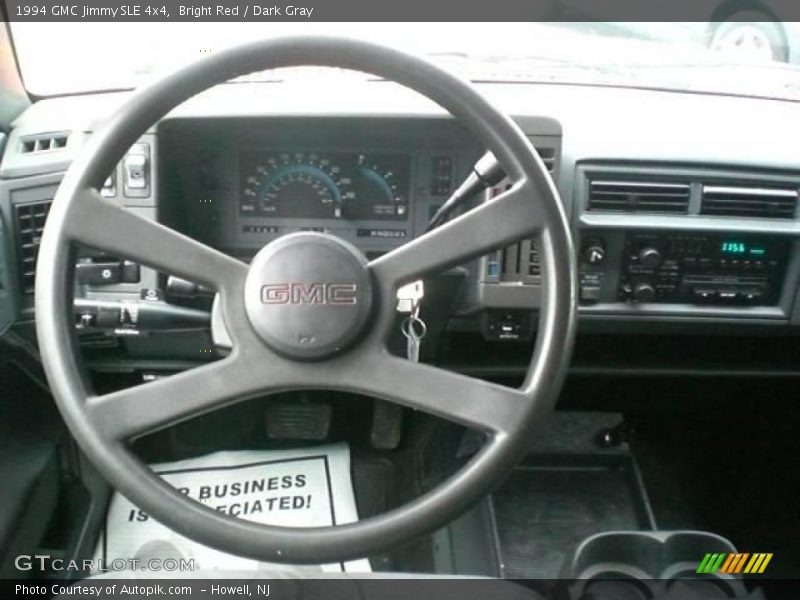 Bright Red / Dark Gray 1994 GMC Jimmy SLE 4x4