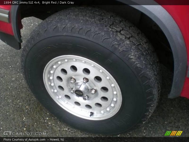 Bright Red / Dark Gray 1994 GMC Jimmy SLE 4x4