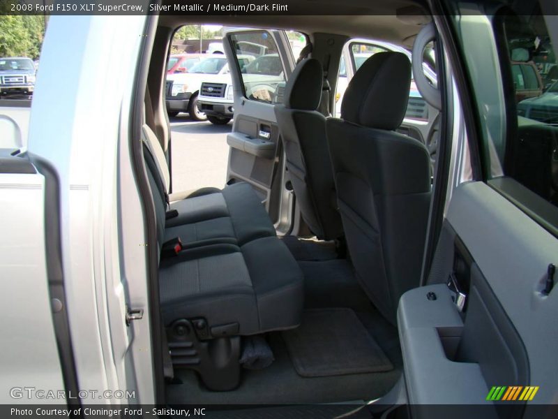 Silver Metallic / Medium/Dark Flint 2008 Ford F150 XLT SuperCrew