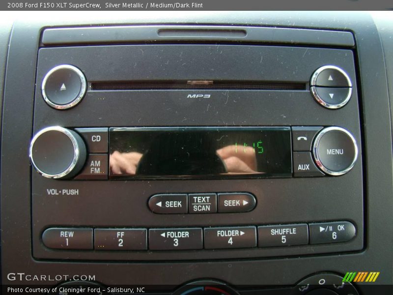 Silver Metallic / Medium/Dark Flint 2008 Ford F150 XLT SuperCrew