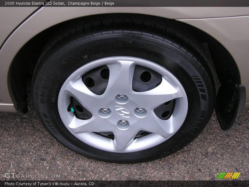 Champagne Beige / Beige 2006 Hyundai Elantra GLS Sedan