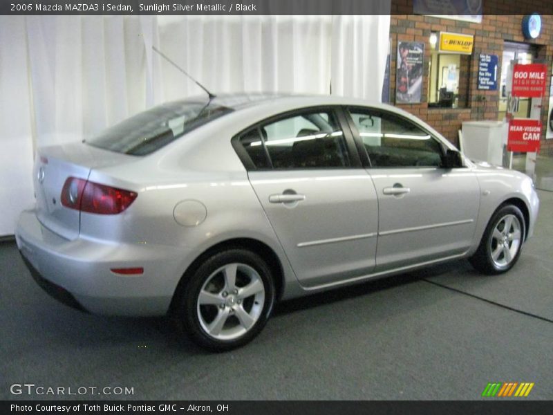Sunlight Silver Metallic / Black 2006 Mazda MAZDA3 i Sedan