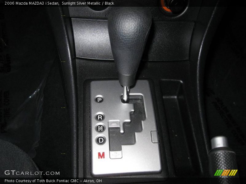 Sunlight Silver Metallic / Black 2006 Mazda MAZDA3 i Sedan