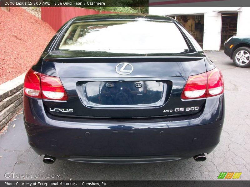 Blue Onyx Pearl / Cashmere 2006 Lexus GS 300 AWD