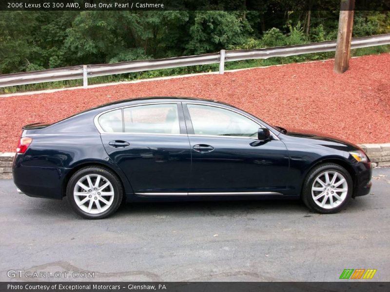 Blue Onyx Pearl / Cashmere 2006 Lexus GS 300 AWD