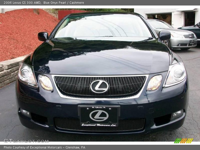 Blue Onyx Pearl / Cashmere 2006 Lexus GS 300 AWD