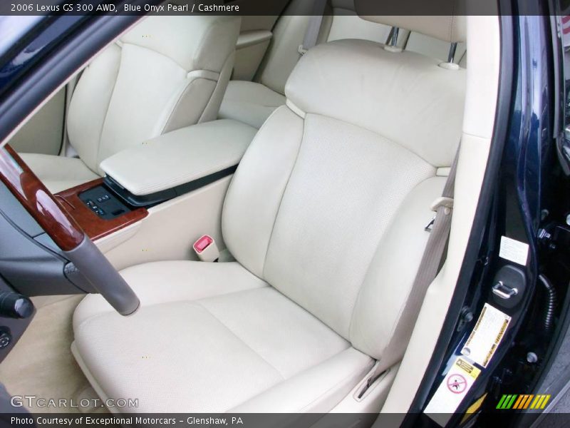 Blue Onyx Pearl / Cashmere 2006 Lexus GS 300 AWD