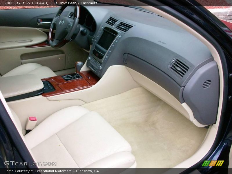 Blue Onyx Pearl / Cashmere 2006 Lexus GS 300 AWD
