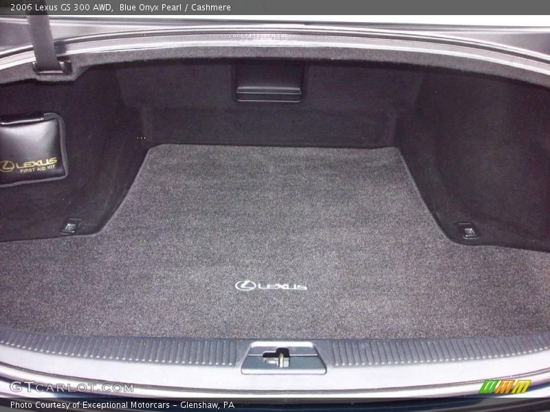Blue Onyx Pearl / Cashmere 2006 Lexus GS 300 AWD