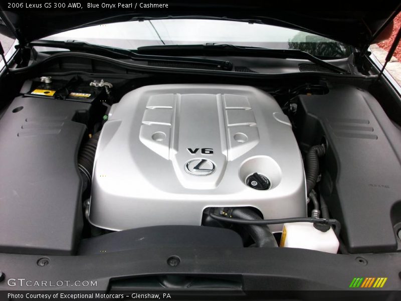 Blue Onyx Pearl / Cashmere 2006 Lexus GS 300 AWD