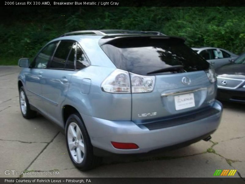 Breakwater Blue Metallic / Light Gray 2006 Lexus RX 330 AWD