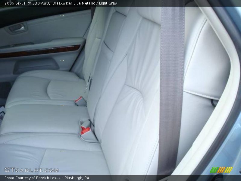 Breakwater Blue Metallic / Light Gray 2006 Lexus RX 330 AWD