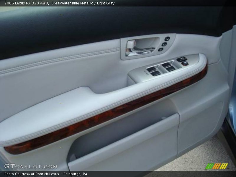 Breakwater Blue Metallic / Light Gray 2006 Lexus RX 330 AWD