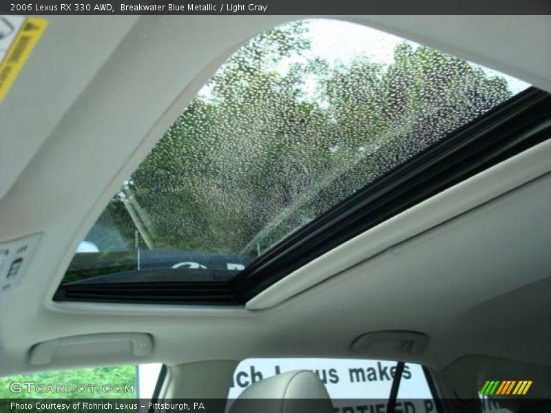 Breakwater Blue Metallic / Light Gray 2006 Lexus RX 330 AWD
