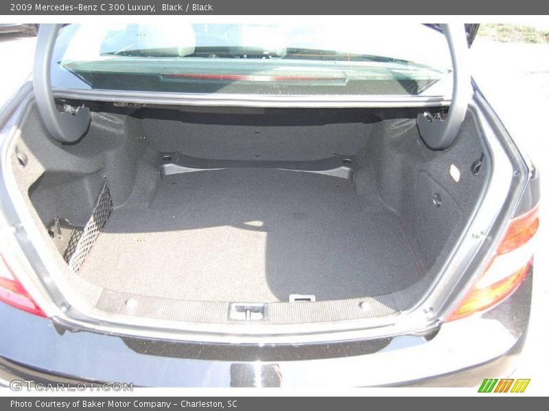 Black / Black 2009 Mercedes-Benz C 300 Luxury