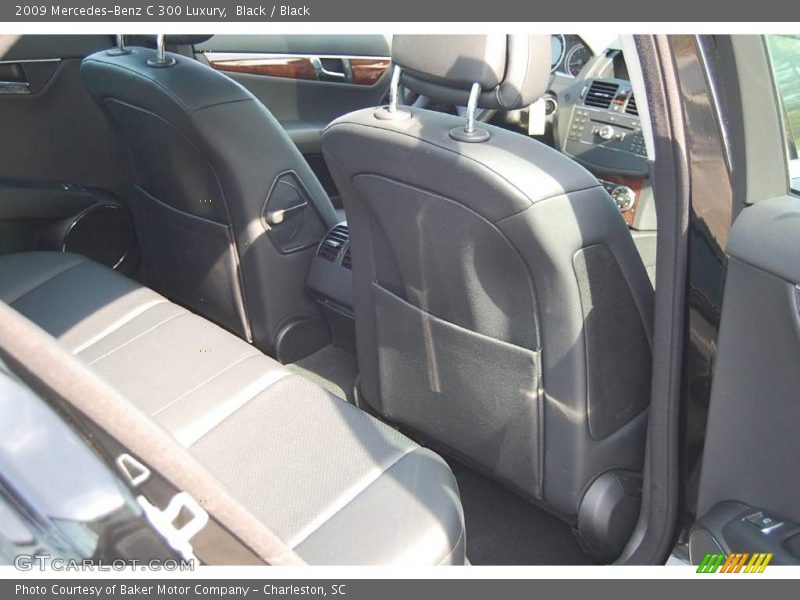 Black / Black 2009 Mercedes-Benz C 300 Luxury