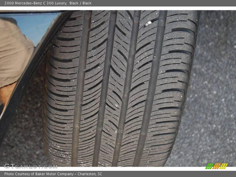 Black / Black 2009 Mercedes-Benz C 300 Luxury