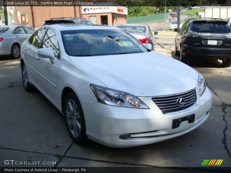 Starfire White Pearl / Cashmere 2008 Lexus ES 350