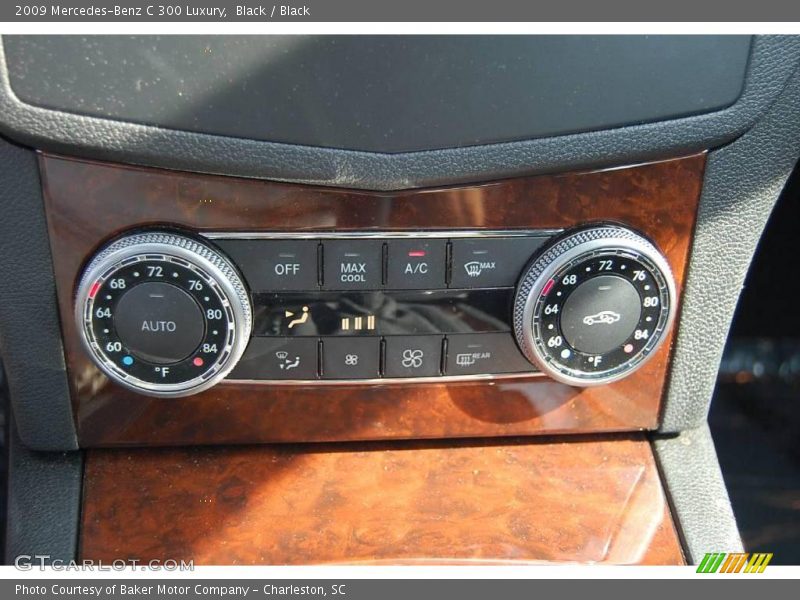 Black / Black 2009 Mercedes-Benz C 300 Luxury