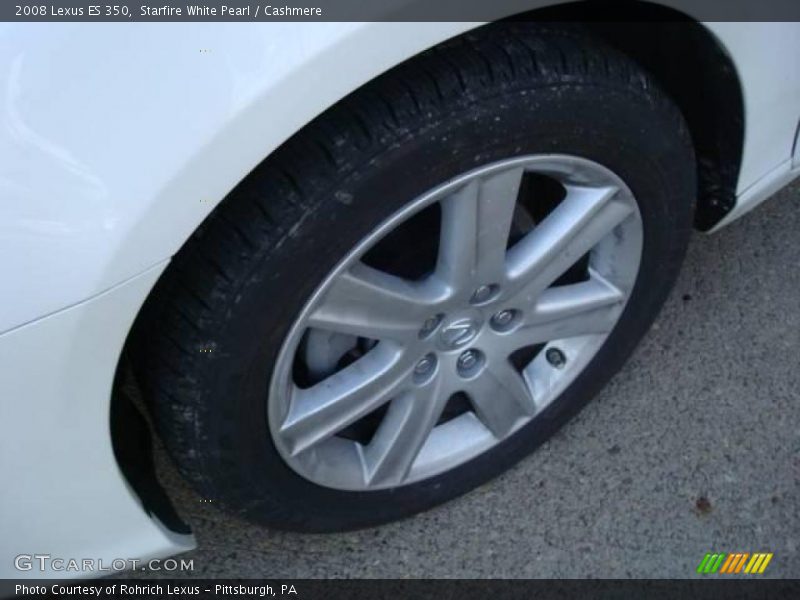 Starfire White Pearl / Cashmere 2008 Lexus ES 350