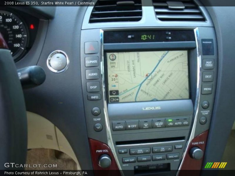 Starfire White Pearl / Cashmere 2008 Lexus ES 350