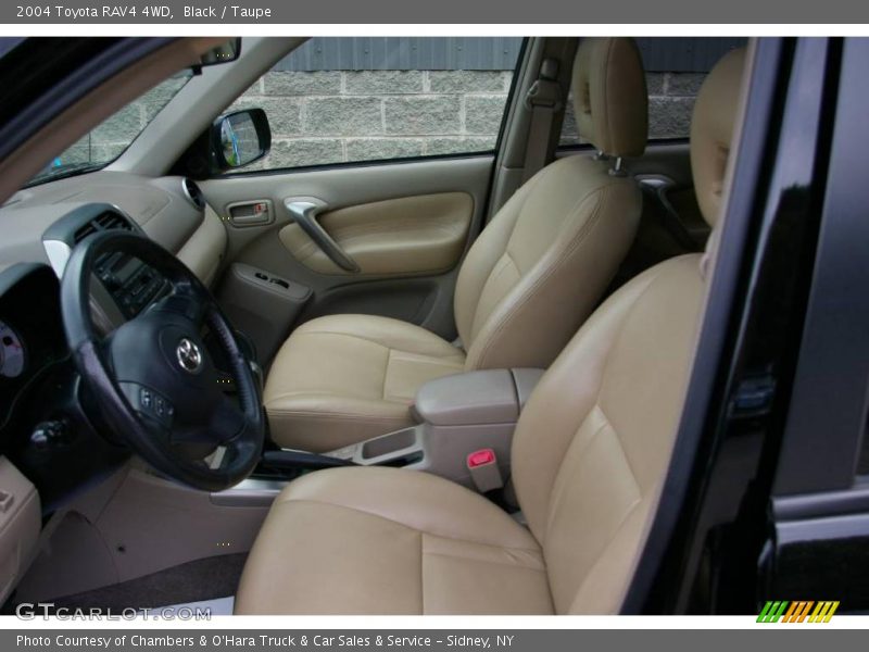 Black / Taupe 2004 Toyota RAV4 4WD