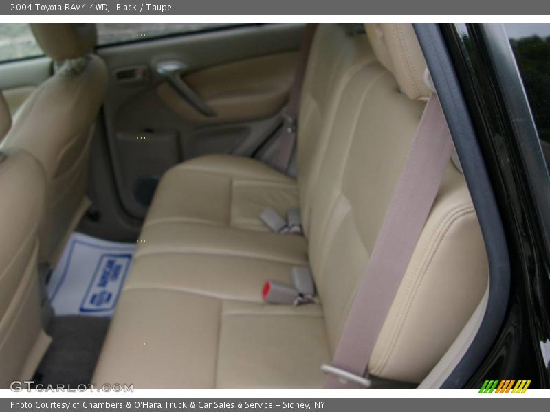 Black / Taupe 2004 Toyota RAV4 4WD