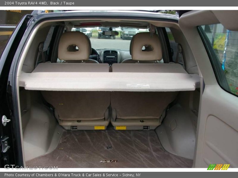 Black / Taupe 2004 Toyota RAV4 4WD