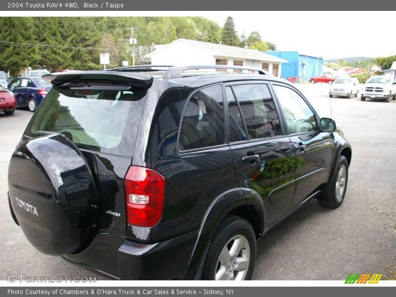 Black / Taupe 2004 Toyota RAV4 4WD