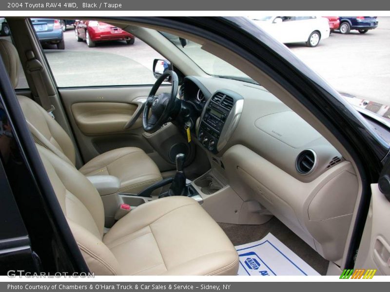 Black / Taupe 2004 Toyota RAV4 4WD