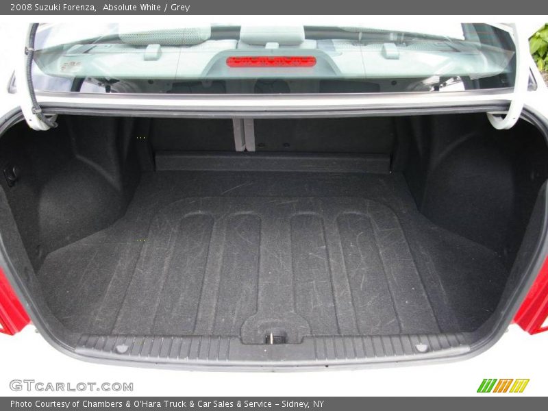 Absolute White / Grey 2008 Suzuki Forenza
