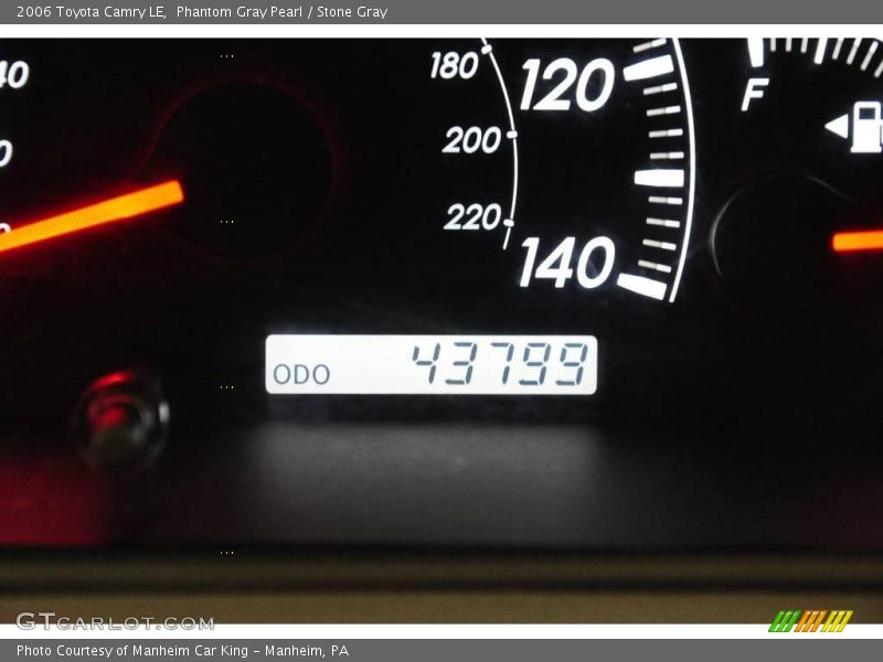 Phantom Gray Pearl / Stone Gray 2006 Toyota Camry LE