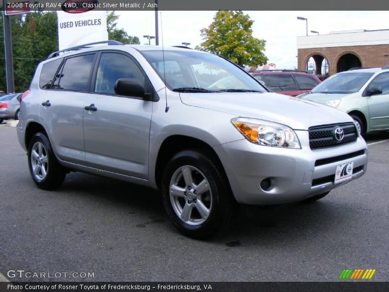 Classic Silver Metallic / Ash 2008 Toyota RAV4 4WD