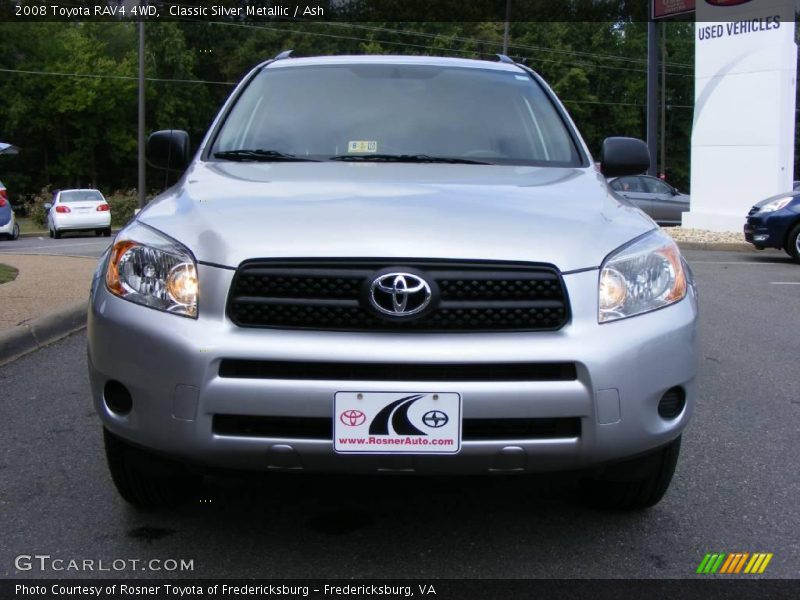Classic Silver Metallic / Ash 2008 Toyota RAV4 4WD