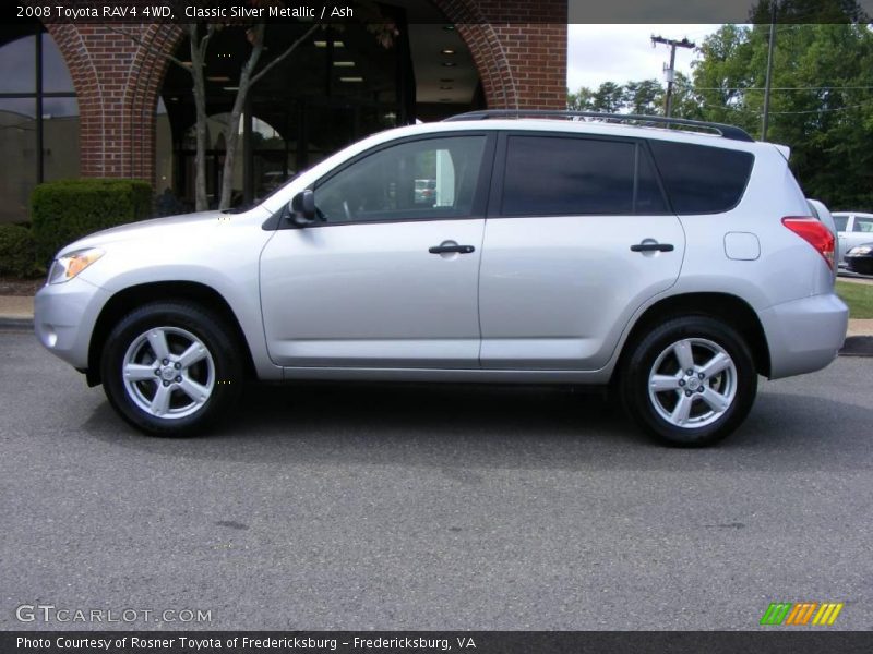 Classic Silver Metallic / Ash 2008 Toyota RAV4 4WD