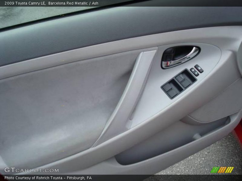 Barcelona Red Metallic / Ash 2009 Toyota Camry LE