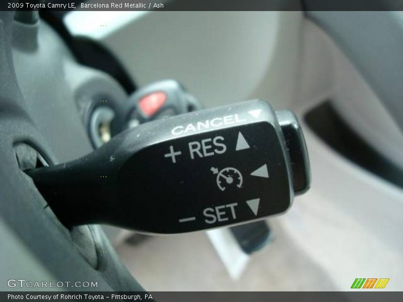 Barcelona Red Metallic / Ash 2009 Toyota Camry LE