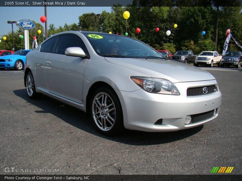Silver Streak Mica / Dark Gray 2005 Scion tC