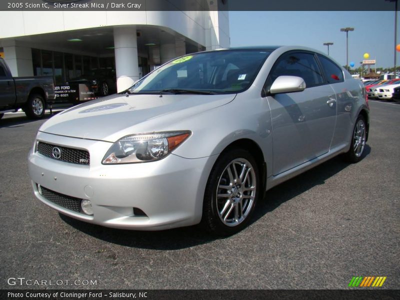 Silver Streak Mica / Dark Gray 2005 Scion tC