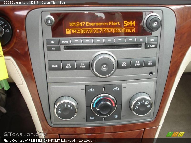 Ocean Mist / Tan 2008 Saturn Aura XE 3.5
