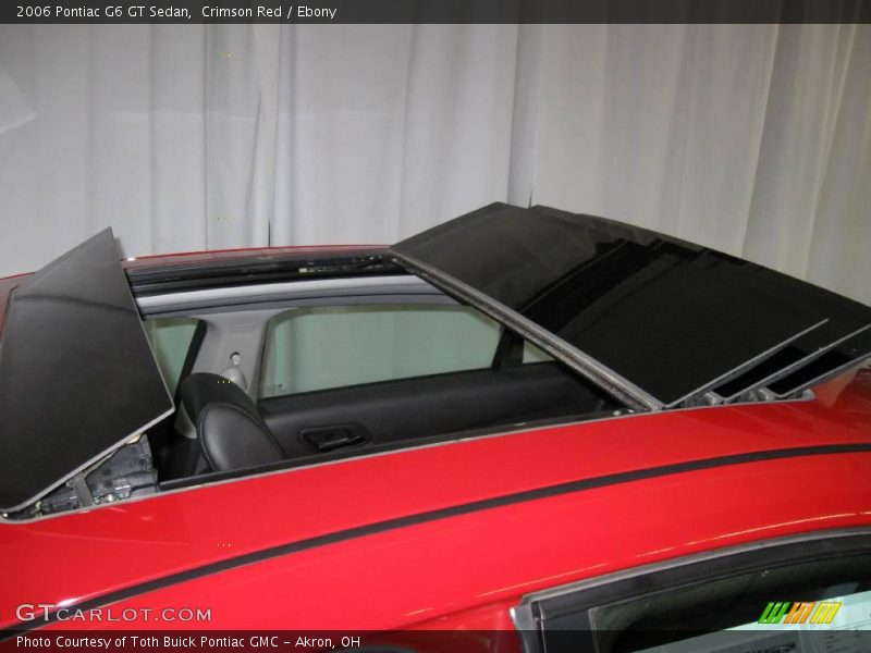 Crimson Red / Ebony 2006 Pontiac G6 GT Sedan