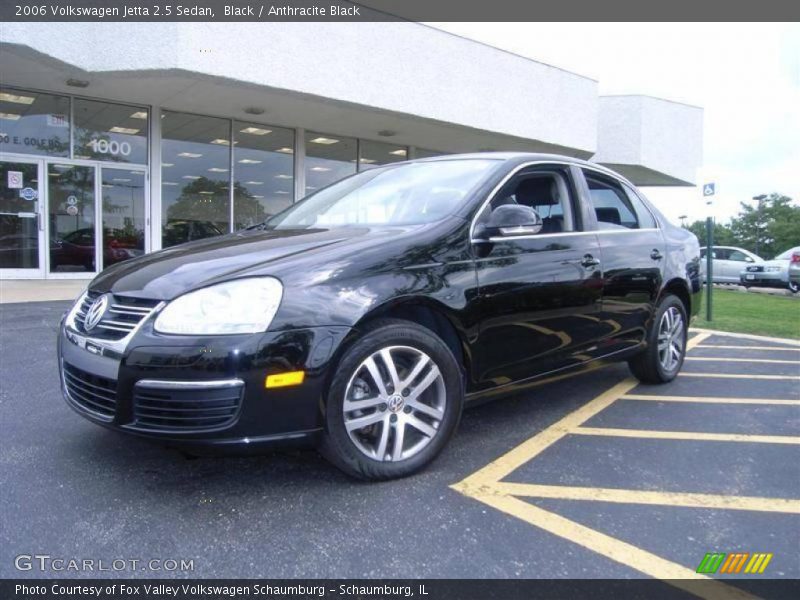 Black / Anthracite Black 2006 Volkswagen Jetta 2.5 Sedan