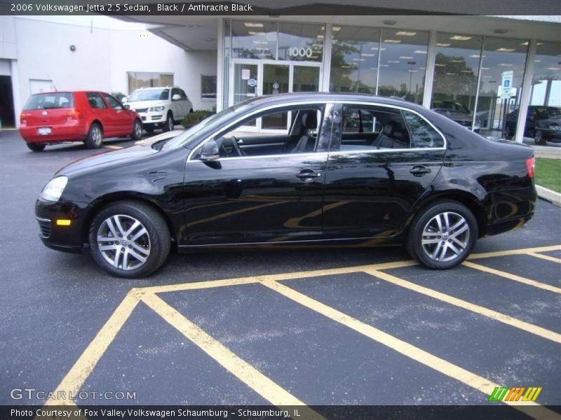 Black / Anthracite Black 2006 Volkswagen Jetta 2.5 Sedan