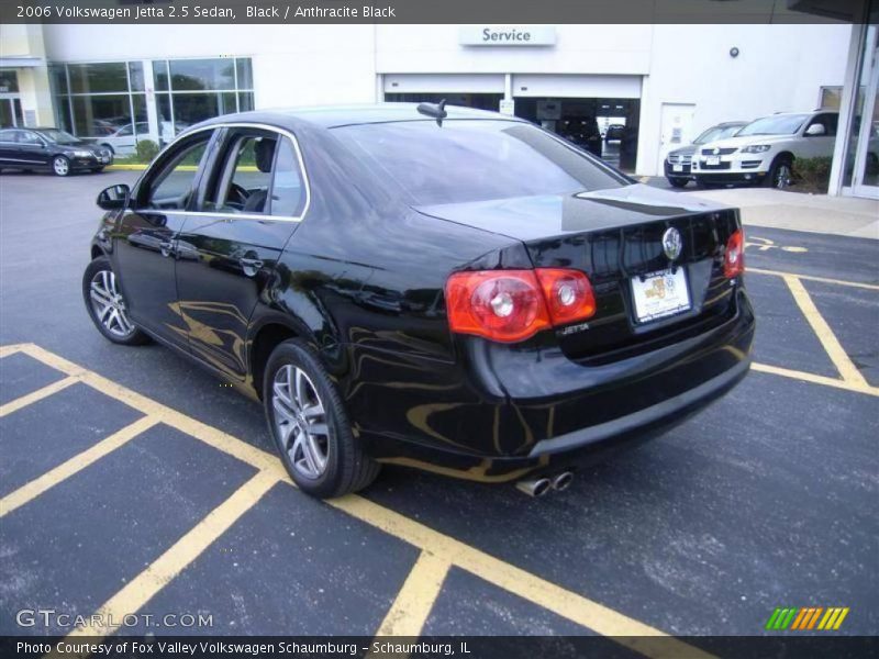 Black / Anthracite Black 2006 Volkswagen Jetta 2.5 Sedan