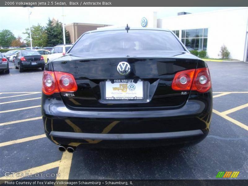 Black / Anthracite Black 2006 Volkswagen Jetta 2.5 Sedan