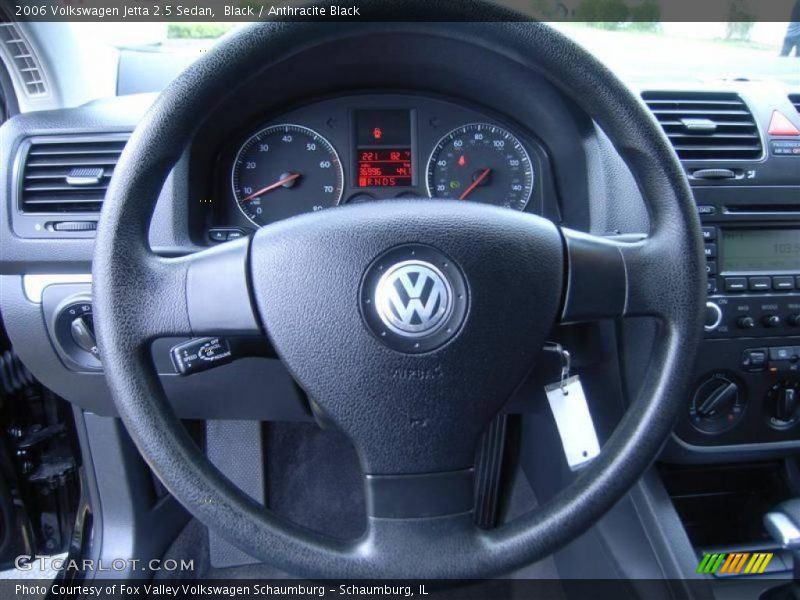 Black / Anthracite Black 2006 Volkswagen Jetta 2.5 Sedan